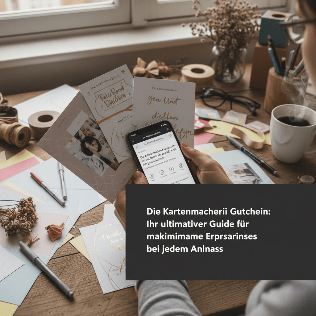 Die Kartenmacherei Gutschein: Ihr ultimativer Guide für maximale Ersparnisse bei jedem Anlass