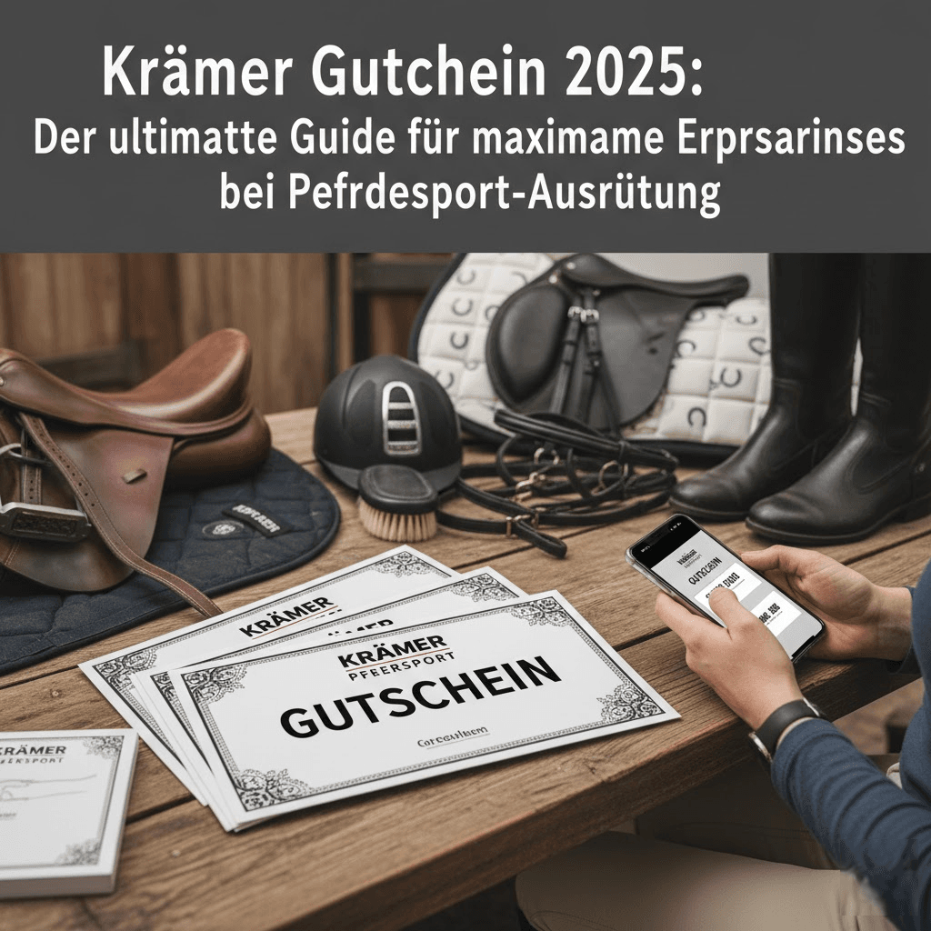 Krämer Gutschein 2025: Der ultimative Guide für maximale Ersparnisse bei Pferdesport-Ausrüstung