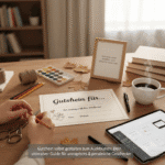 Gutschein selbst gestalten zum Ausdrucken: Dein ultimativer Guide für unvergessliche & persönliche Geschenke
