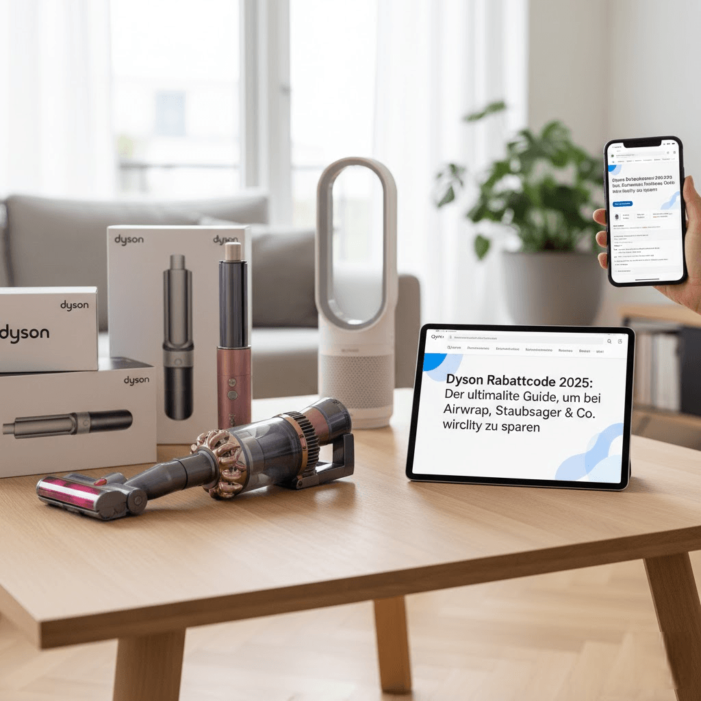 Dyson Rabattcode 2025: Der ultimative Guide, um bei Airwrap, Staubsauger & Co. wirklich zu sparen