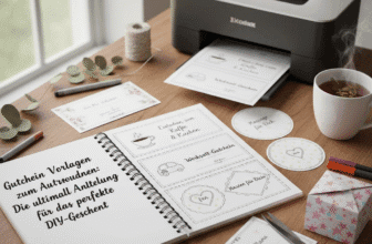 Gutschein Vorlagen zum Ausdrucken: Die ultimative Anleitung für das perfekte DIY-Geschenk