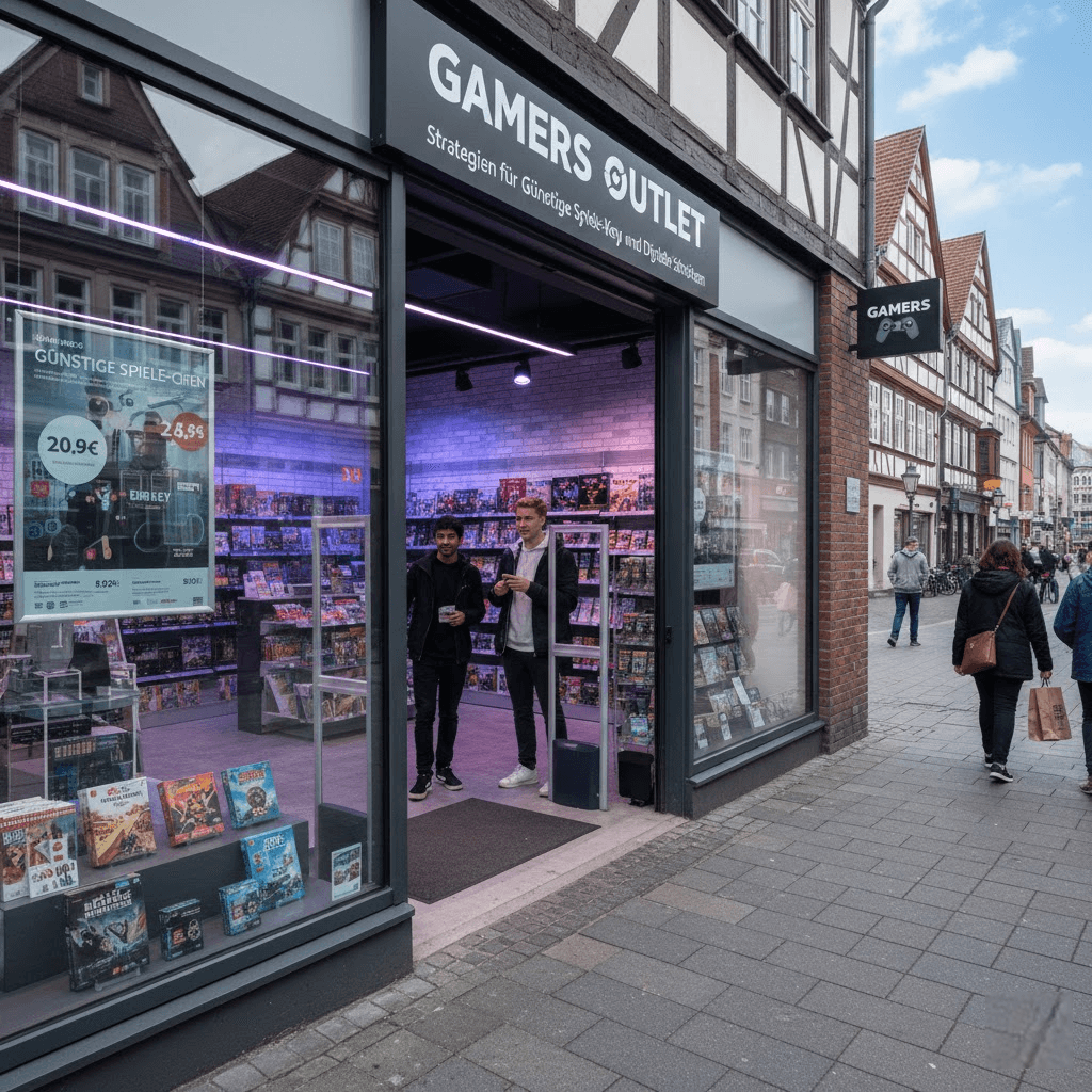 Gamers Outlet: Strategien für günstige Spiele-Keys und digitale Schnäppchen