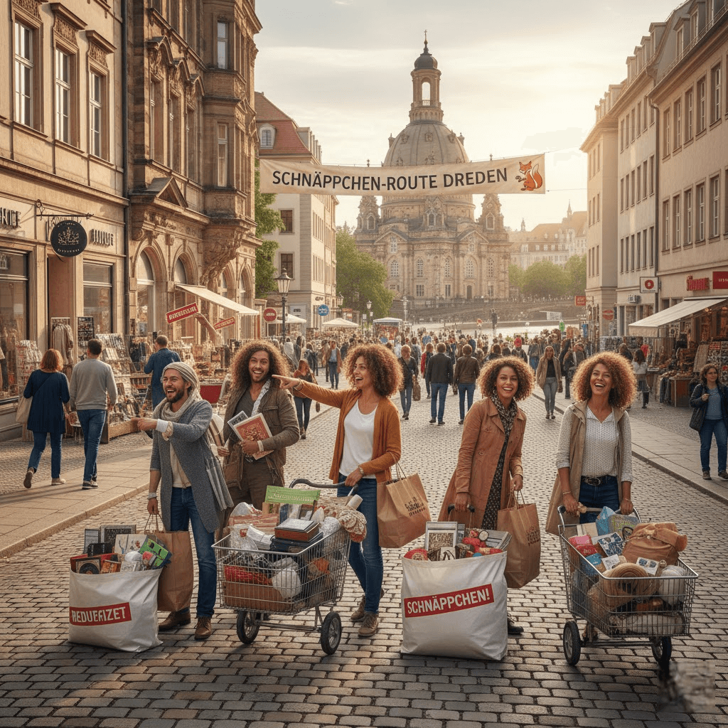 Schnäppchen-Route Dresden: Wo Sparfüchse im Elbflorenz fündig werden