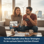 Technik-Upgrades ohne Reue: Strategien für den optimalen Saturn Gutschein-Einsatz