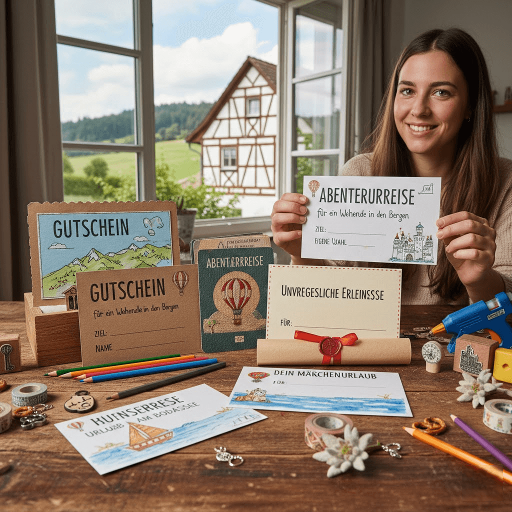 Reisegutschein selbst gestalten: Kreative DIY-Ideen für unvergessliche Abenteuer