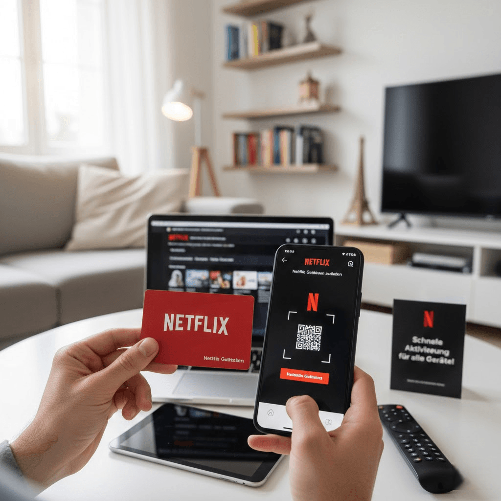 Netflix Guthaben schnell aktivieren: Lösungen für alle Geräte und Abomodelle