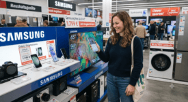 Geniale Samsung Angebote: Clever sparen bei Galaxy-Smartphones, Smart-TVs und Haushaltsgeräten
