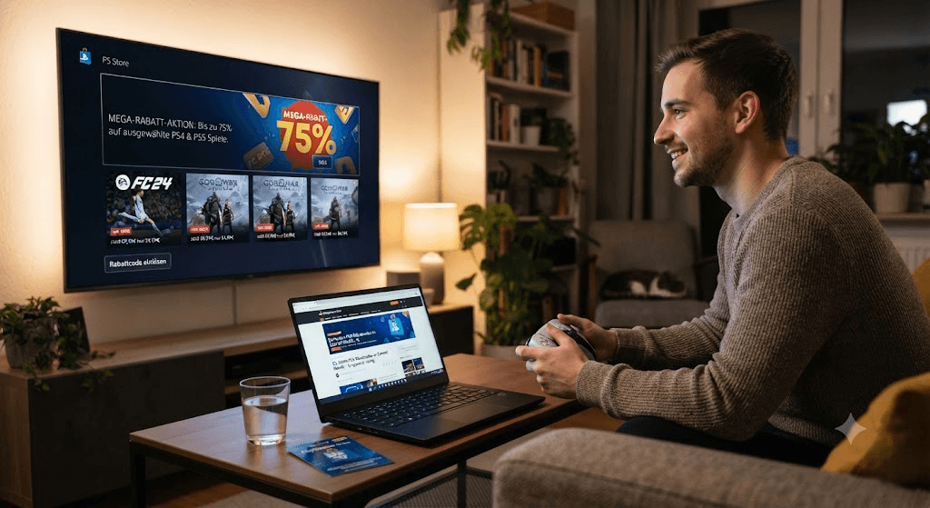 PlayStation Store Rabattcode: Clevere Strategien für günstigere PS4 und PS5 Spiele PlayStation Store Rabattcode: Clevere Strategien für günstigere PS4 und PS5 Spiele