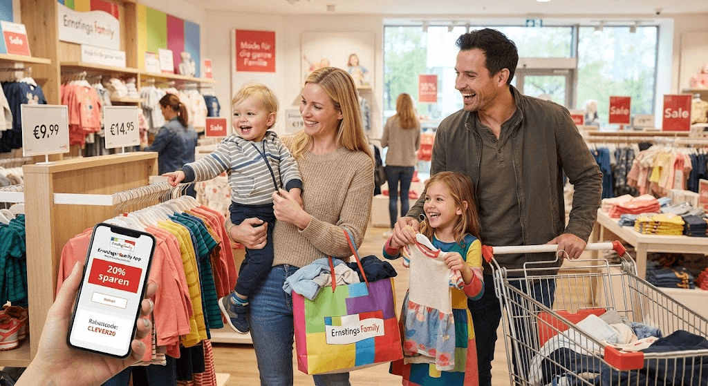 Ernstings Family Rabattcode: Clever sparen bei Mode für die ganze Familie Ernstings Family Rabattcode: Clever sparen bei Mode für die ganze Familie