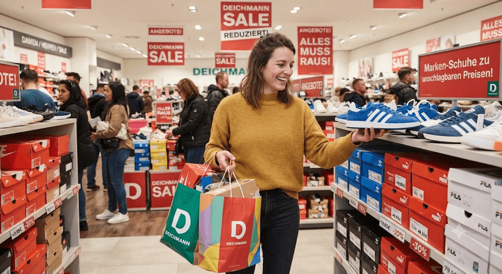 Deichmann Sale: Marken-Schuhe zu unschlagbaren Preisen sichern Deichmann Sale: Marken-Schuhe zu unschlagbaren Preisen sichern