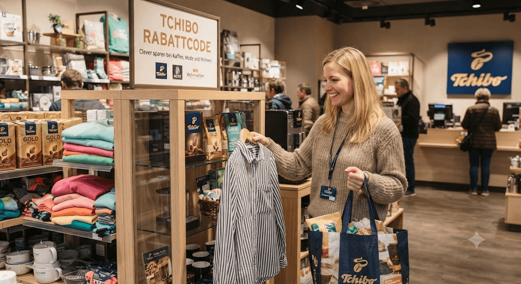 Tchibo Rabattcode: Clever sparen bei Kaffee, Mode und Wohnen
